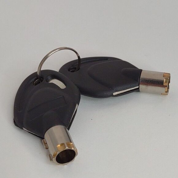 set of keys to Anbau Universal CNC Bike Motorcycle Handlebar Lock Brake Lever... - Picture 3 of 15